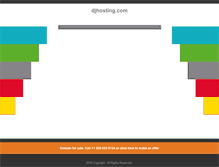 Tablet Screenshot of djhosting.com